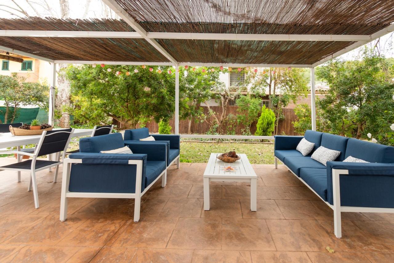 Casa Con Gran Jardin Cerca De La Playa - Baix Villa Tarragona Exteriör bild